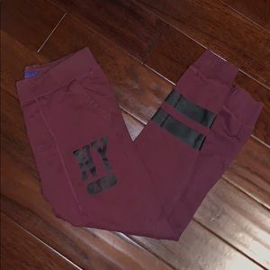 Maroon Aeropostale Joggers